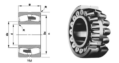 TIMKEN239/950YMBYM型平面图