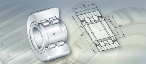 INANA2209.2RS轴承三维模拟图