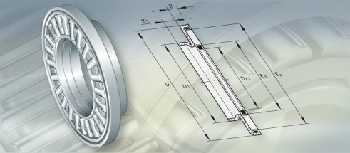 INANX7TN轴承三维模拟图