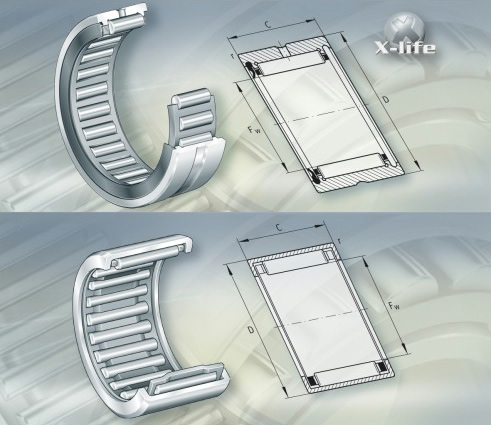 IKORNA6919轴承三维模拟图